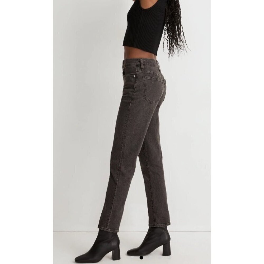 Madewell The Perfect Vintage jean lunar wash black gray women’s 27 high rise